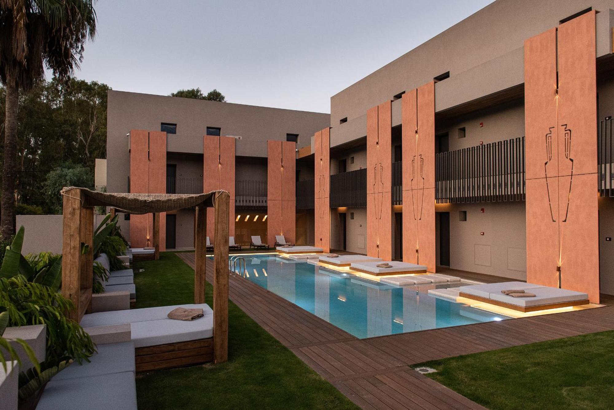 Pilot Amphora Boutique Hotel "Adults Only" Джорджополис Екстериор снимка